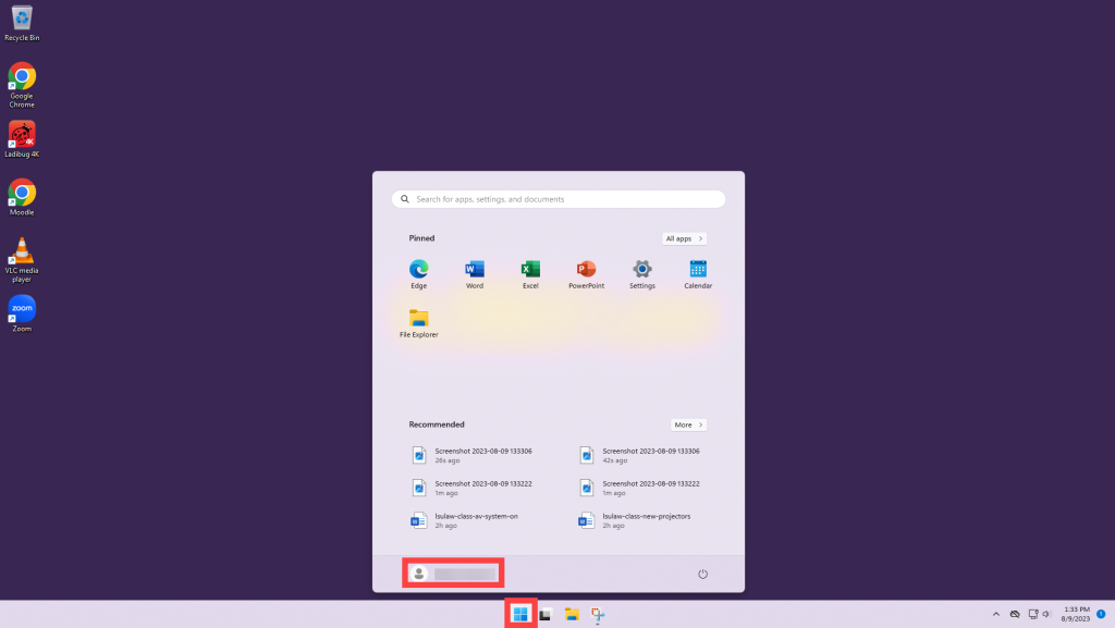Windows 11 with Start Menu visible.