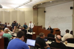 Professor Frank Maraist Teaches Last Class at LSU Law, July 14, 2011                                                                                                                                    