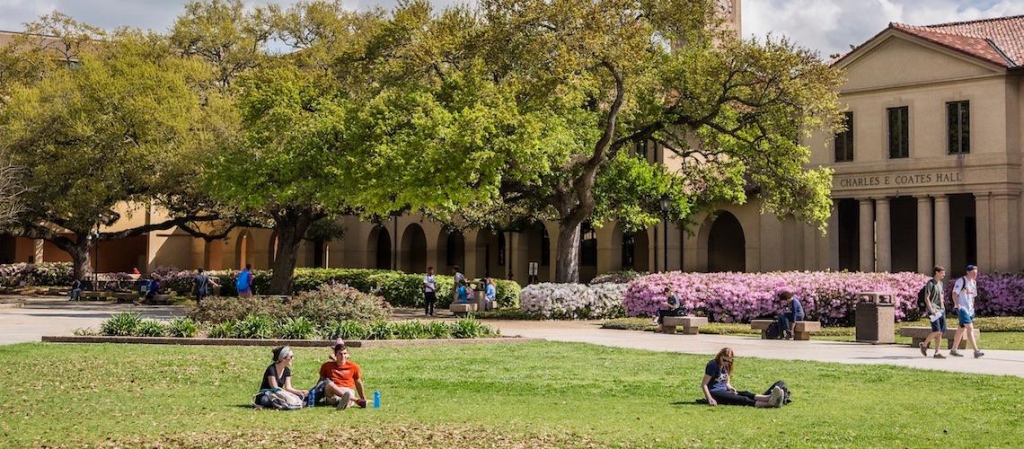 View of the campus Quad