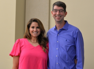 LSU Law Class of 2009 alumni Sarah Anderson and Darrell Miller returned to the Law Center on Nov. 7 to speak with current students about emerging career opportunities in cyberlaw and cybersecurity. 