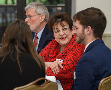 Photo of scholarship recipients at The Club at Union Square