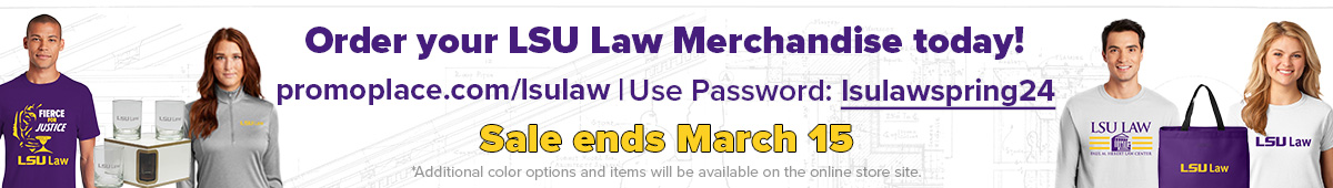 Buy LSU Law Merchandise